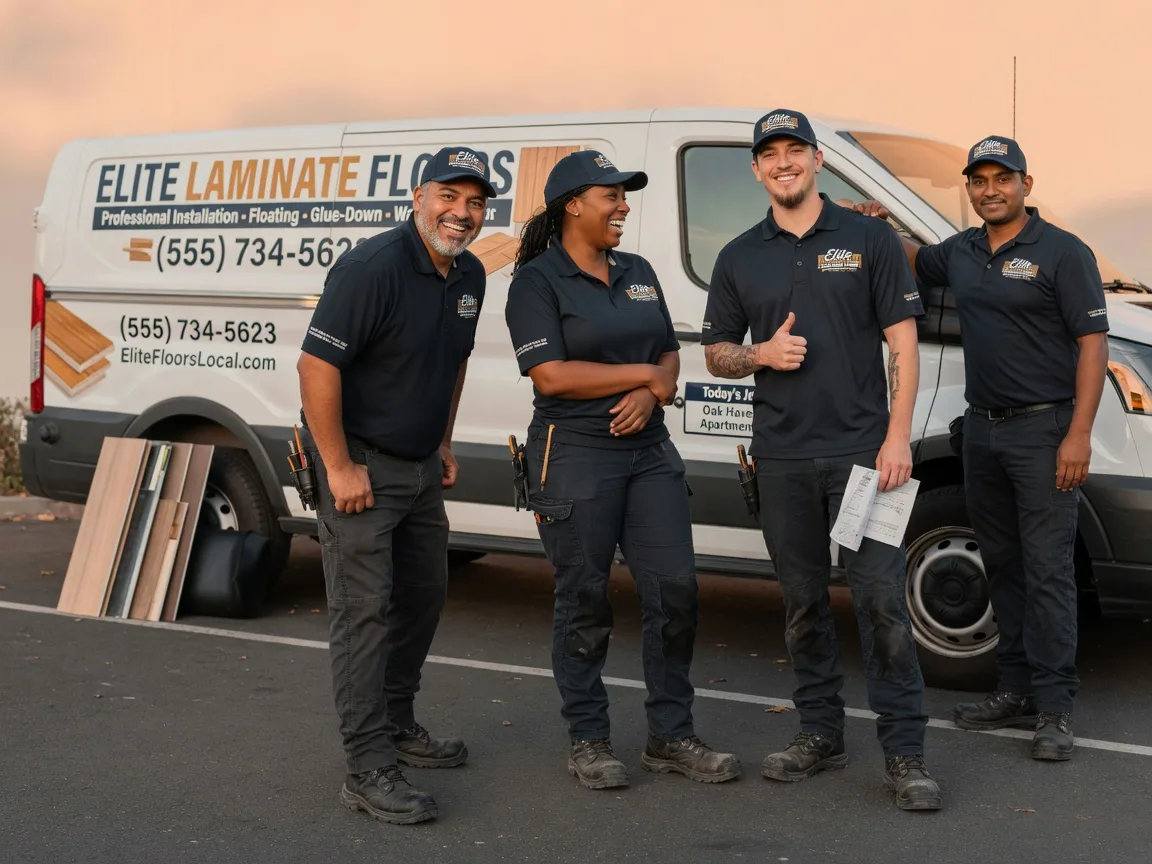 Laminate flooring installation company in Kitts Hill, OH